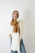 BUFANDA ALASKA BI COLOR CAMEL - comprar online