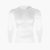 Long Sleeve compression tee White