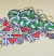 LLAVERO PERSONALIZADO TRES COLORES