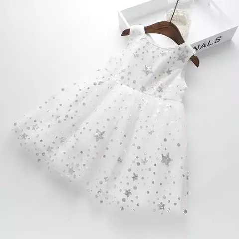 Vestido de Festa Estrelas Menina