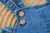 Conjunto Salopete jeans e blusa Menina - comprar online