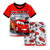 Conjunto de Pijama de Verão McQueen do Anime Carros