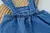 Conjunto Salopete jeans e blusa Menina - comprar online