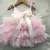 Vestido babados de festa Menina - Vem e Vai Infantil