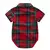 Conjunto de natal xadrez bebê menino