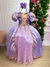 Fantasia Longa Princesa Rapunzel Menina