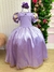 Fantasia Longa Princesa Rapunzel Menina na internet