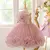 Vestido Rosas e Lantejoulas Menina