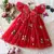 Vestido flores e borboleta Menina - comprar online