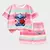 Conjunto stitch arco-íris Menina - Vem e Vai Infantil