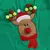 Jardineira Rena de Natal Infantil na internet