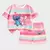 Conjunto stitch arco-íris Menina na internet