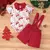 Conjunto de natal do bebê Menino