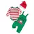 Conjunto de natal com chapéu Bebê - comprar online