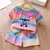 Conjunto stitch arco-íris Menina - comprar online