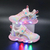 Tênis Casual Para Meninas da Frozen C/ Luzes de Led na internet