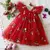 Vestido flores e borboleta Menina na internet