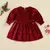 Vestido de Natal Veludo Menina - comprar online