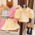 Conjunto Camisa Lapela + Short-Saia Infantil