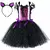 Fantasia de gato preto com glitter Menina - comprar online