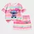 Conjunto stitch arco-íris Menina - comprar online