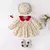 Vestido e chapéu cerejas Bebê - Vem e Vai Infantil