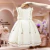 Vestido Off White com Estrelas Douradas Menina na internet