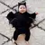 Romper Morcego Halloween Bebê