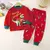 Pijama dinossauro de Natal Menino
