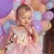 Vestido babados de festa Menina - comprar online