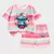 Conjunto stitch arco-íris Menina - Vem e Vai Infantil