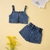 Conjunto Infantil - Blusa e Short Jeans na internet