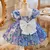 Vestido princesa de festa bordado Menina