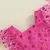 Vestido pink coração do bebê - comprar online