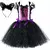 Fantasia de gato preto com glitter Menina - loja online