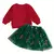 Conjunto de natal Menina na internet