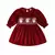 Vestido de Natal Veludo Menina - Vem e Vai Infantil