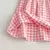 Vestido Xadrez Menina - Vem e Vai Infantil
