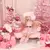 Romper Vestido de Natal com Lantejoula e Chapéu Bebê
