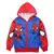 Jaqueta com capuz Homem-Aranha Inverno Menino