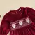 Vestido de Natal Veludo Menina na internet