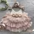 Vestido babados de festa Menina na internet