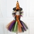 Vestido de Princesa Bruxa de Halloween Para Meninas C/ Luzes de LED