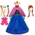 Fantasia Anna Frozen com Acessórios Menina - Vem e Vai Infantil