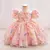 Vestido de chiffon floral Menina