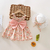 Vestido floral e chapéu de sol Bebê na internet