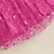 Vestido pink coração do bebê - comprar online