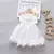 Vestido de festa flores 3D Menina - Vem e Vai Infantil