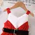 Vestido com chapéu de Natal Menina - comprar online