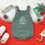 Romper bordado natal Bebê - comprar online